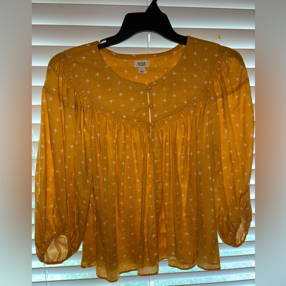 Ana Women's Yellow Blouse